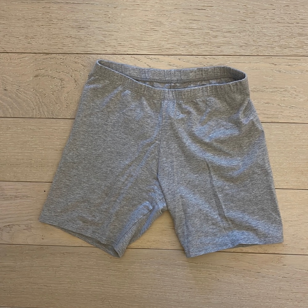 Grey bike shorts size XS
